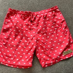 Mens buffalo swim trunks